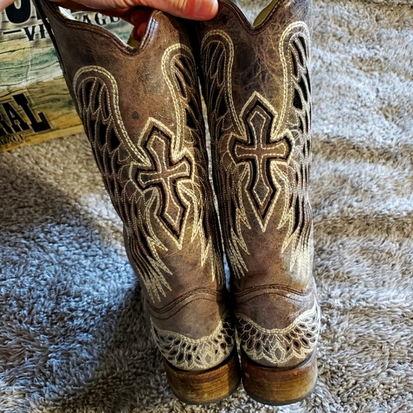 Women's Corral Boots Size 7.5 - Picture 2 of 5